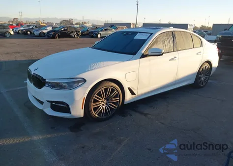 2018 BMW 530E Iperformance из США, поврежденный, VIN WBAJA9C51JB033833